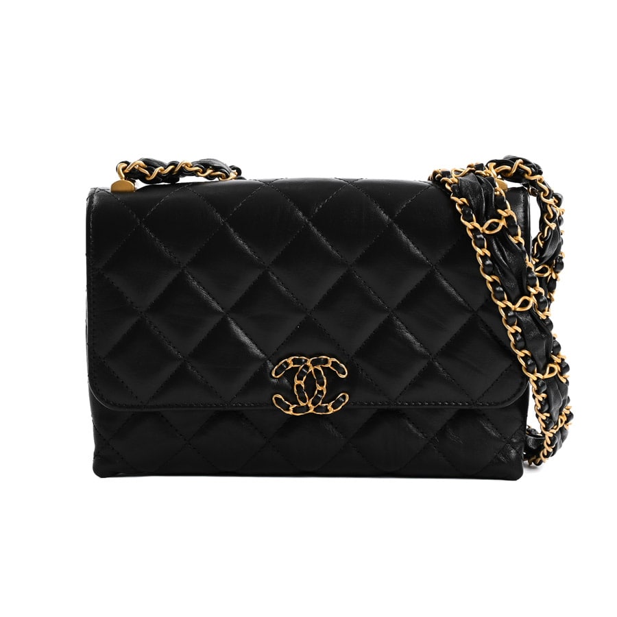 CHANEL19チェーンショルダーバッグ | クロスショルダーバッグ | カーフ  