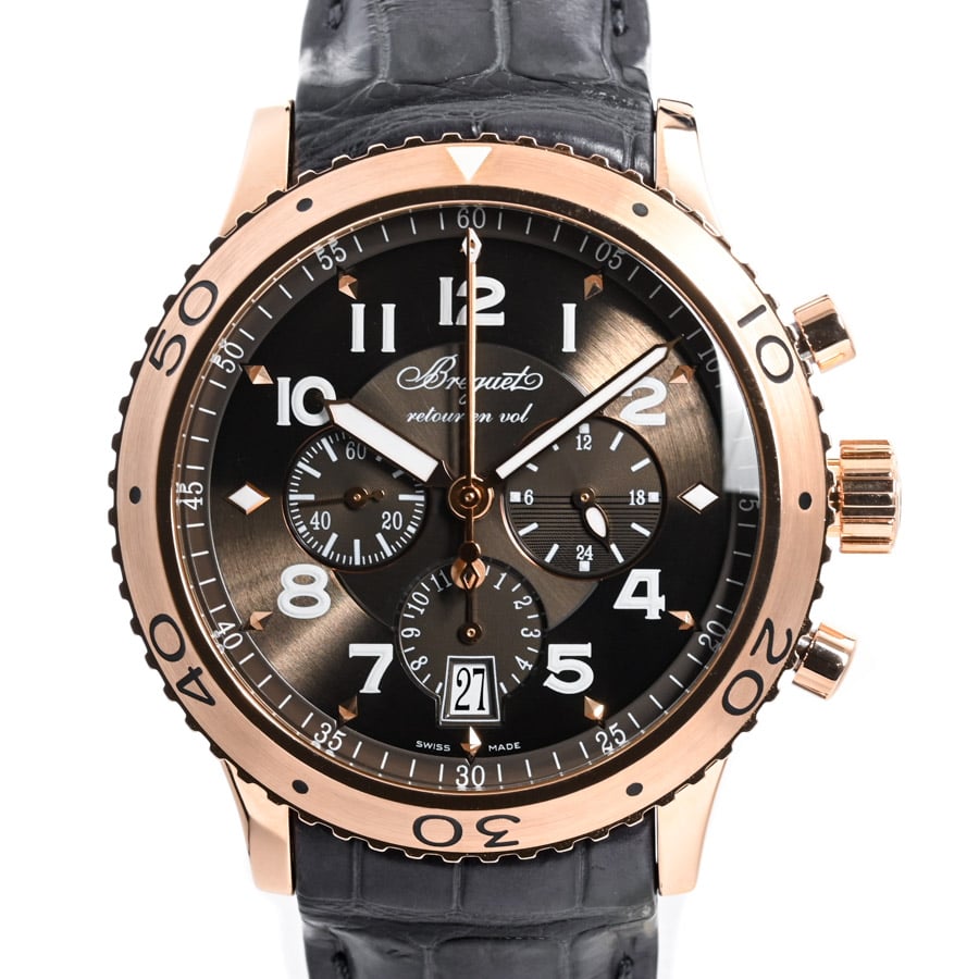 タイプXXI トランスアトランティック ブラウン / ベルトカラー：ブラック ケース:約42mm