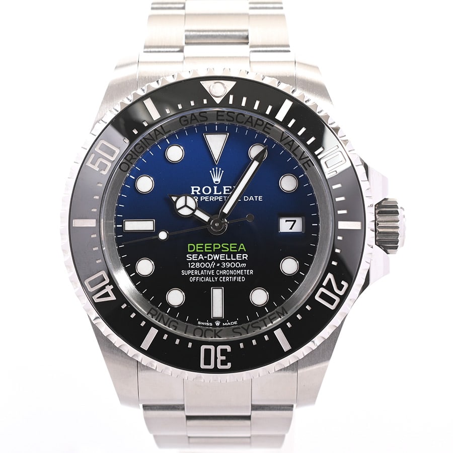 ディープシー ブルー ケース:約46mm(実寸)/ブレスサイズ:約18cm