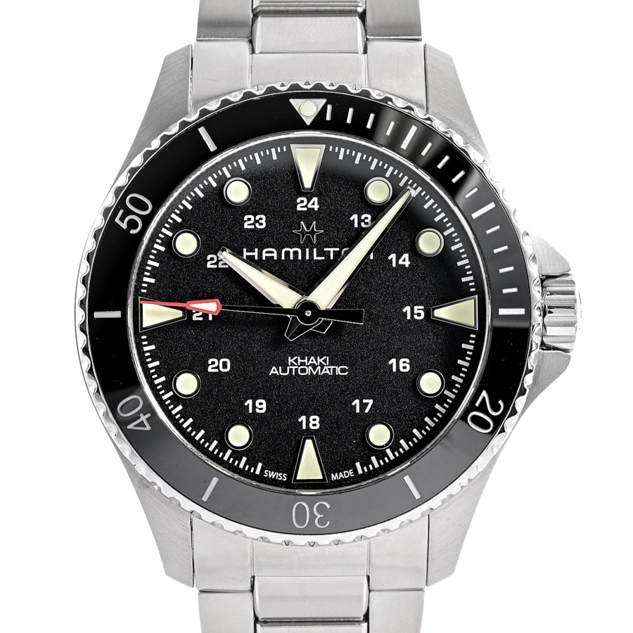 ハミルトン H82515130 カーキネイビー スキューバ オート 43mm 