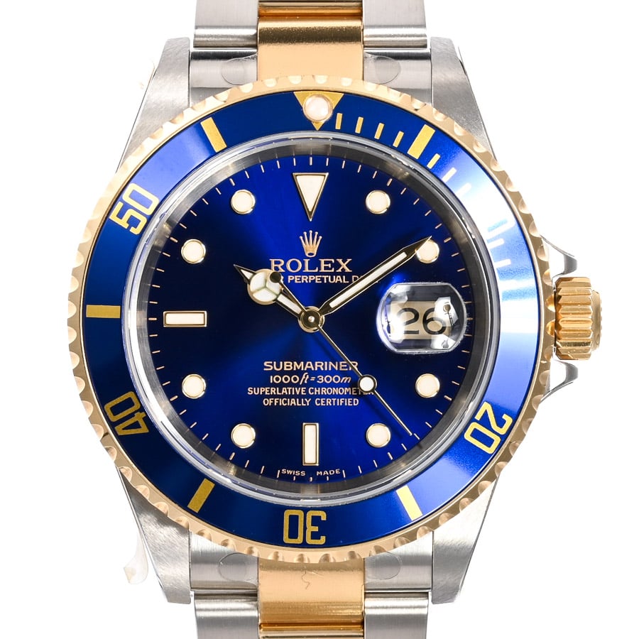 サブマリーナー ブルー ケース:約40mm/ブレスサイズ:約18cm
