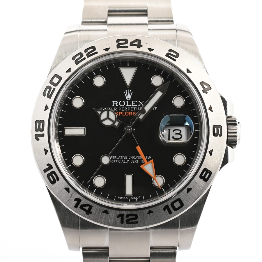 エクスプローラー2 ブラック ケース:約42mm/ブレスサイズ:約19cm