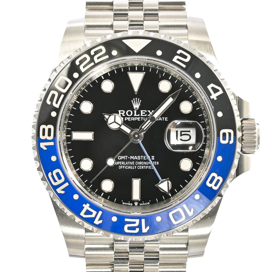 GMTマスター2 ブラック ケース:約40mm/ブレスサイズ:約18.5cm