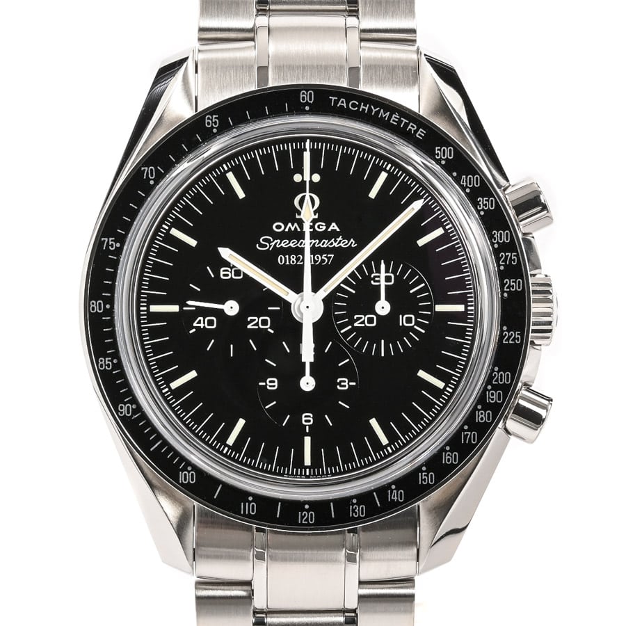 スピードマスター プロフェッショナル 50周年記念 ブラック ケース:約42mm/ブレスサイズ:約19cm