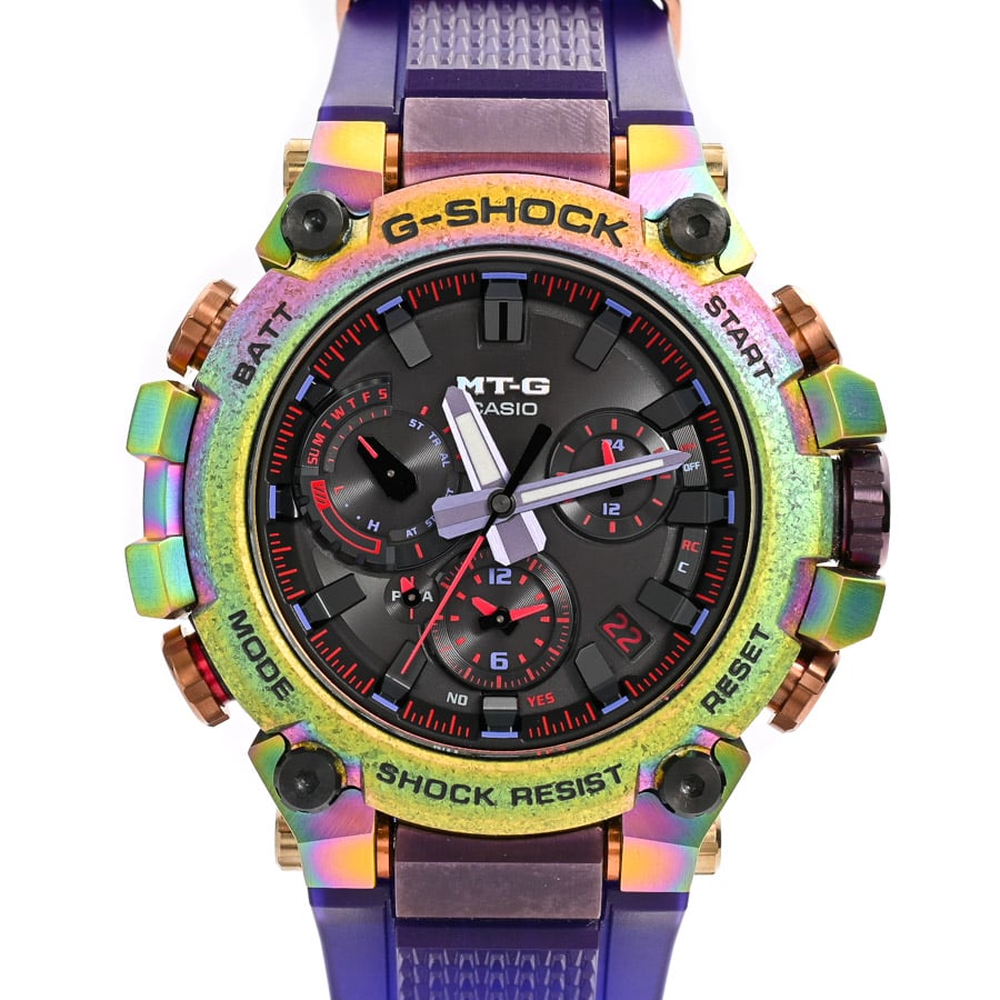 GーSHOCK オーロラオーバル ブラック ケース:約50.9mm