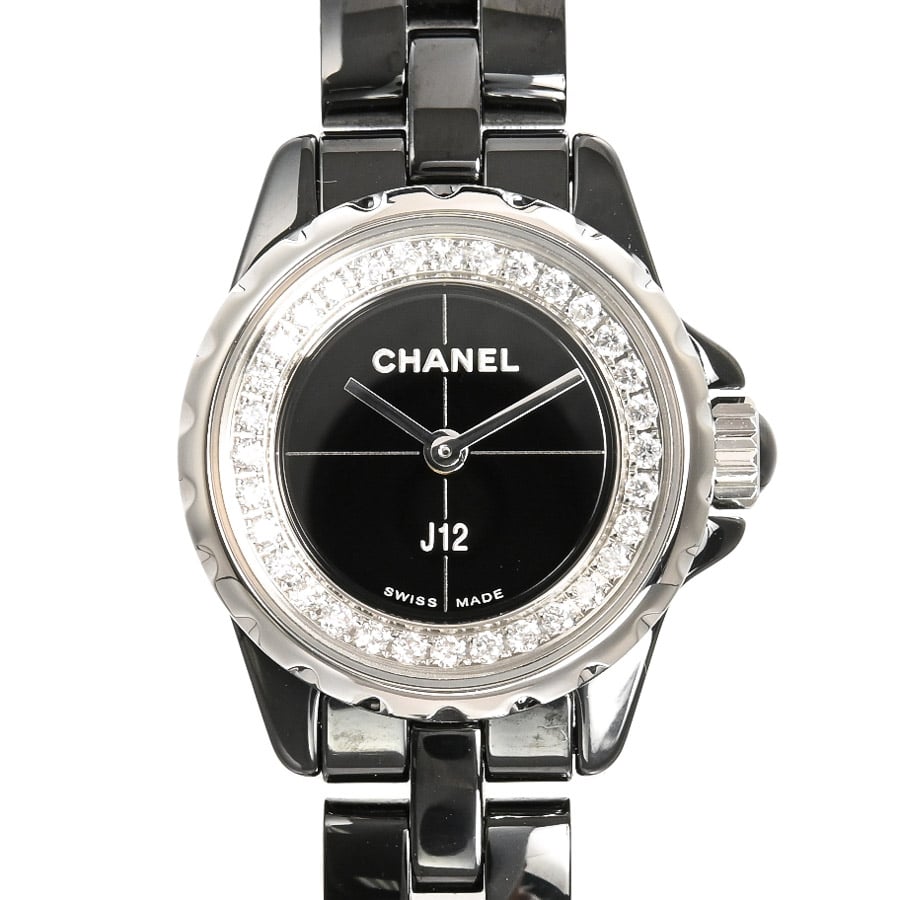 J12 XS ブラック ケース:約19mm/ブレスサイズ:約16cm
