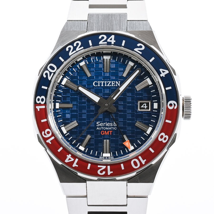 シリーズエイト ブルー ケース:約41mm(実寸)/ブレスサイズ:約20.5cm