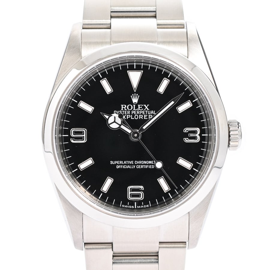 エクスプローラー1 ブラック ケース:約36mm/ブレスサイズ:約17.5cm