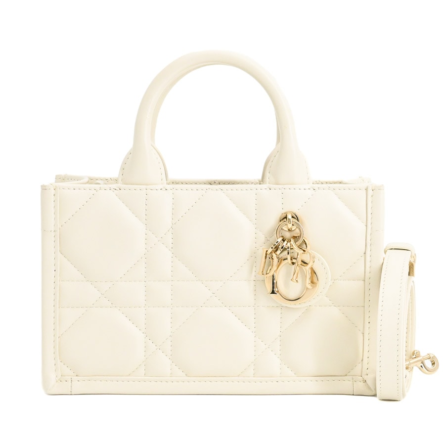 DiorBookToteバッグミニ ホワイト 約W21xH13xD8cm(実寸)
