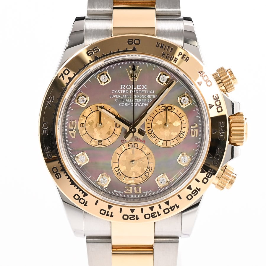 デイトナ ブラックシェル ケース:約40mm/ブレスサイズ:約18.5cm