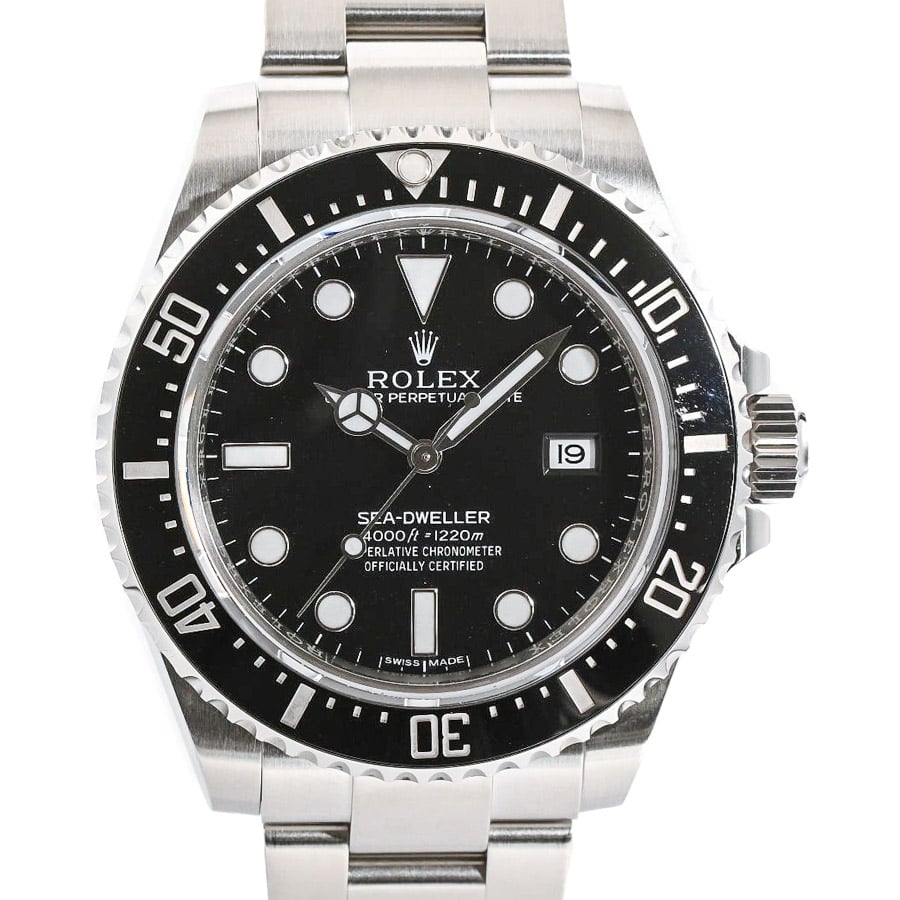 シードゥエラー ブラック ケース:約40mm/ブレスサイズ:約19.5cm
