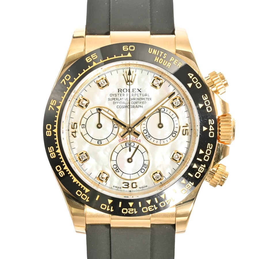 デイトナ ホワイトシェル ケース:約39mm(実寸)