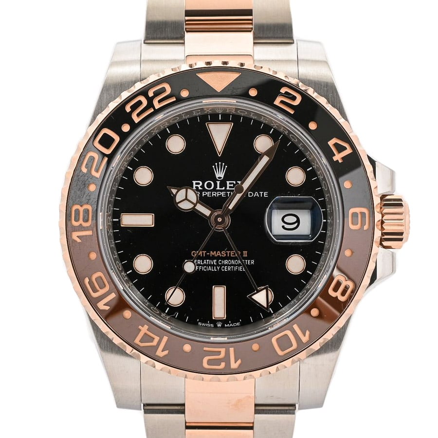 GMTマスター2 ブラック ケース:約40mm/ブレスサイズ:約19cm