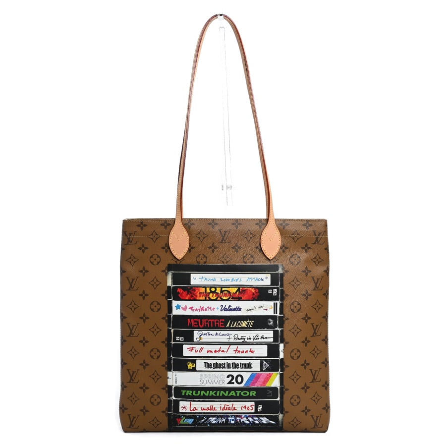 キャリーイット ブラウン 約W34.5xH36xD3.5cm(実寸)