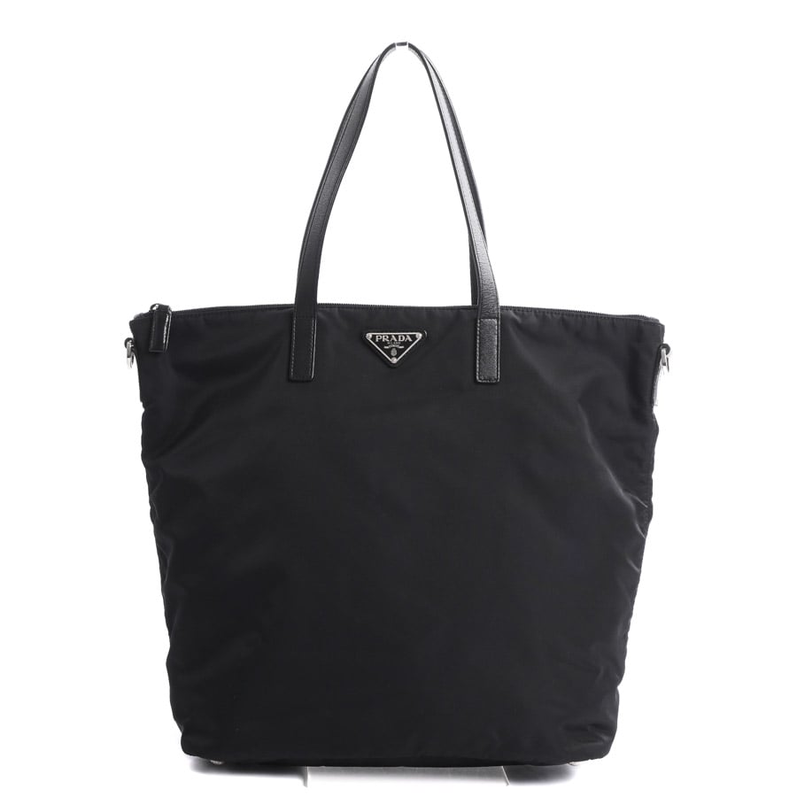 トートバッグ ネロ 約W開口部42/底部32xH33xD14cm(実寸)
