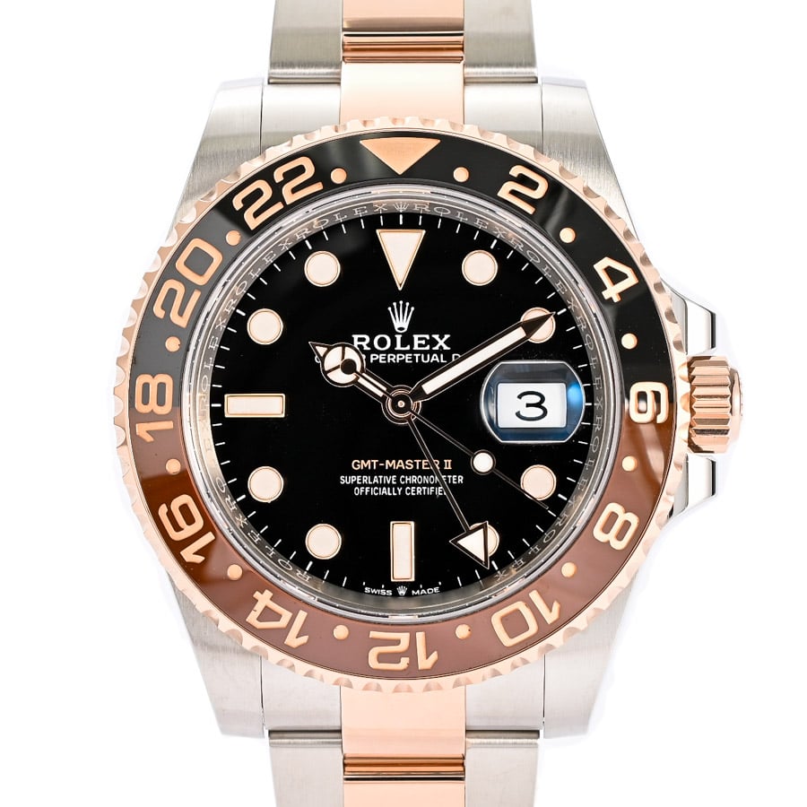 GMTマスター2 ブラック ケース:約40mm/ブレスサイズ:約18.5cm