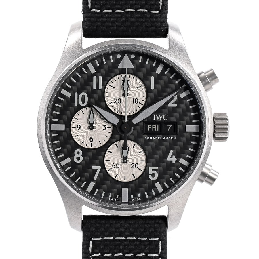 パイロットウォッチ クロノグラフ AMG ブラック / ベルトカラー：ブラック ケース:約43mm