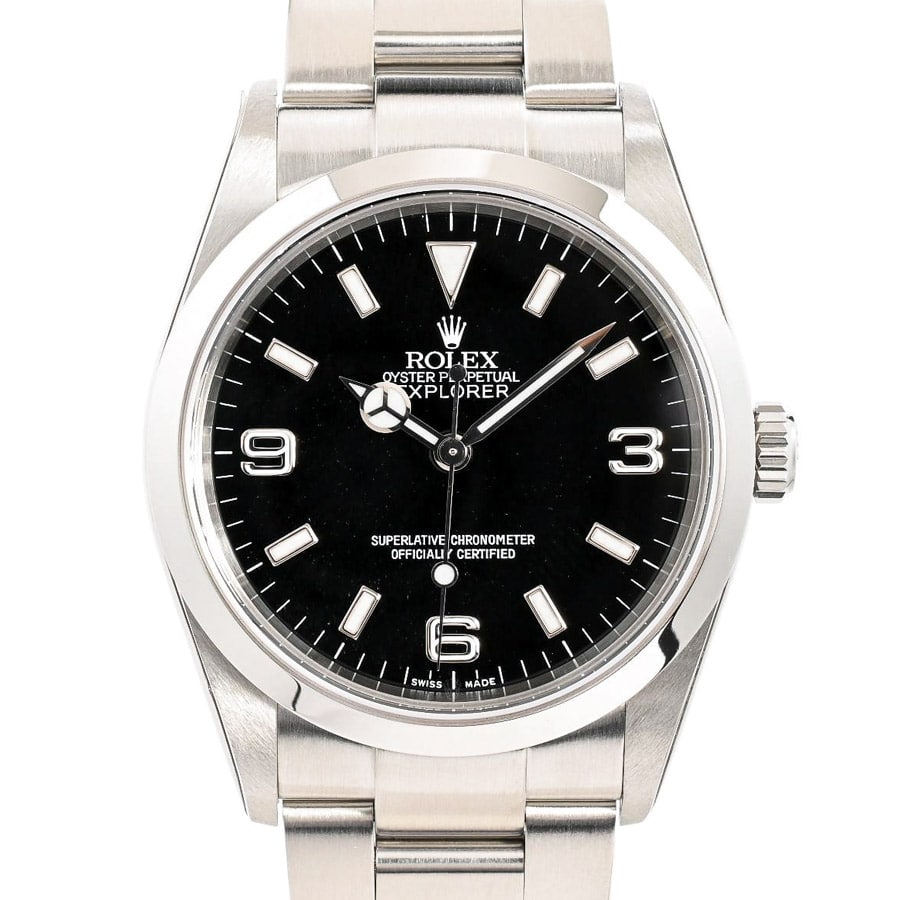 エクスプローラー1 ブラック ケース:約36mm/ブレスサイズ:約17.5cm