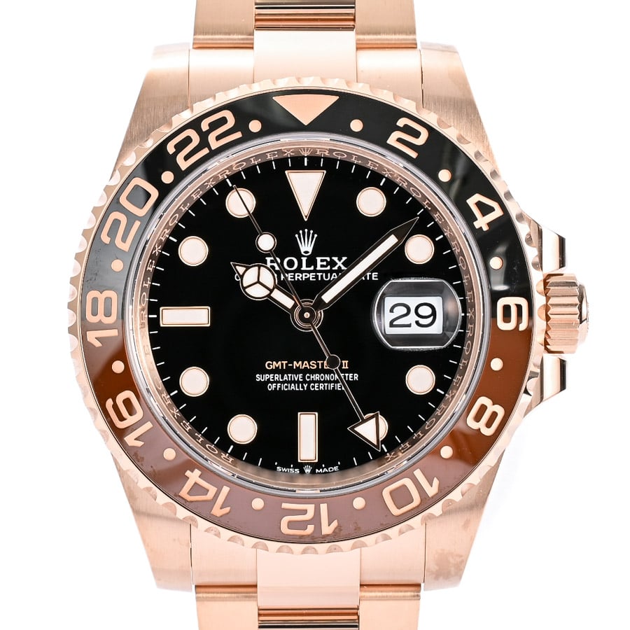 GMTマスター2 ブラック ケース:約40mm/ブレスサイズ:約18.5cm