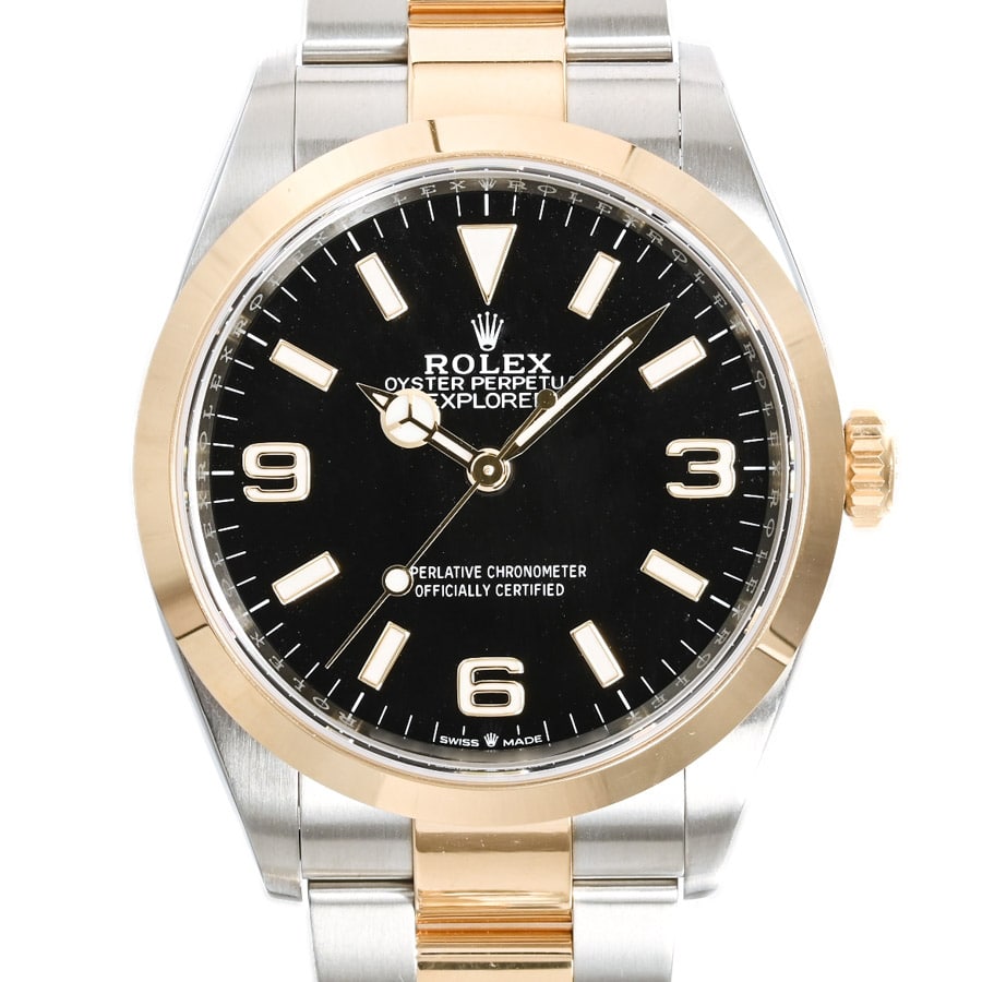 エクスプローラー36 ブラック369 ケース:約36mm/ブレスサイズ:約17.5cm