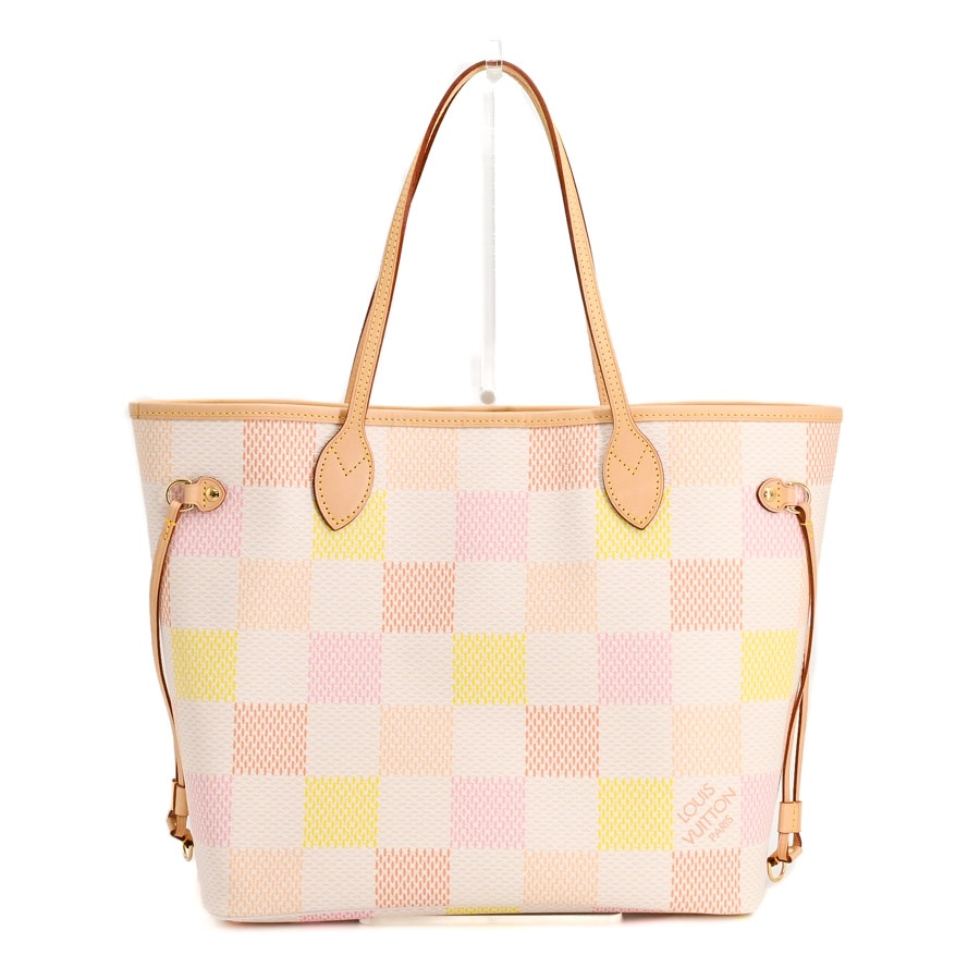 ネヴァーフルMM ライトピンク / ピーチ 約W32xH28xD16cm(実寸)