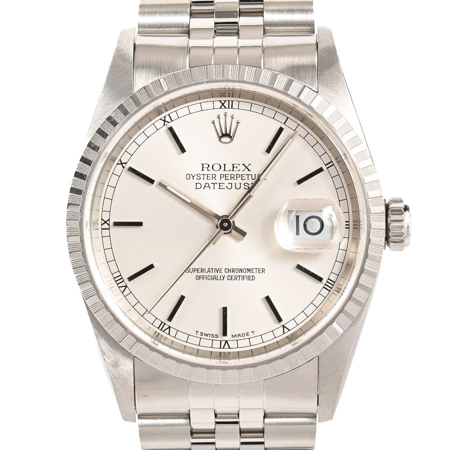 デイトジャスト シルバー / ベルトカラー：ステンレス ケース:約36mm/ブレスサイズ:約18cm