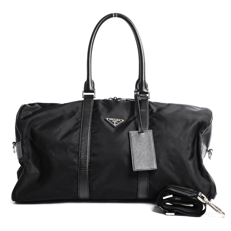 2WAYボストンバッグ ネロ 約W48xH26xD21cm(実寸)