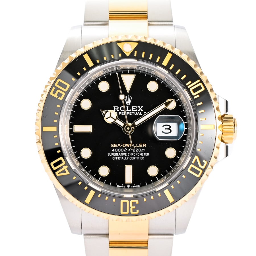 シードゥエラー ブラック ケース:約43mm/ブレスサイズ:約18.5cm