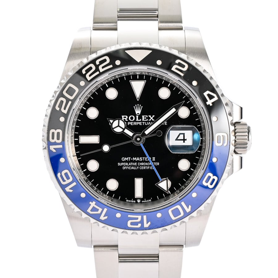 GMTマスター2 ブラック ケース:約40mm/ブレスサイズ:約18.5cm