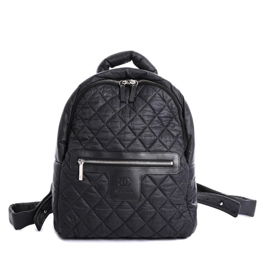コココクーンバッグパック ブラック 約W27xH34xD11cm(実寸)