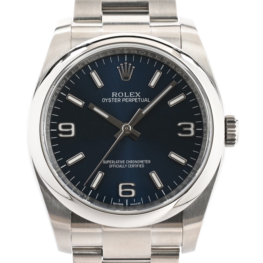 オイスターパーペチュアル ブルー369 / ベルトカラー：ステンレス ケース:約36mm/ブレスサイズ:約18cm
