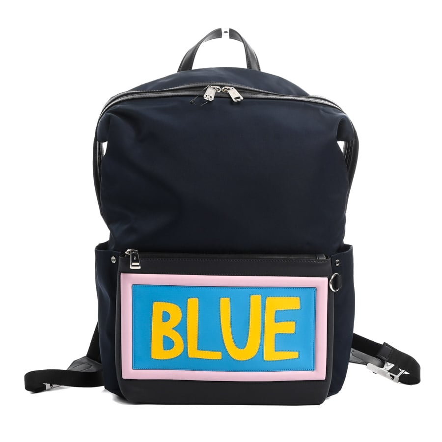 バックパック ネイビー 約W27xH40xD12cm(実寸)