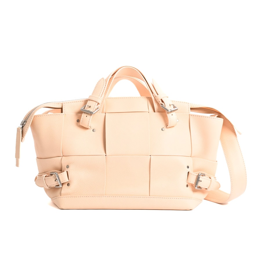 アルコツールトートバッグ ピンクベージュ 約W30xH25xD14cm(実寸)
