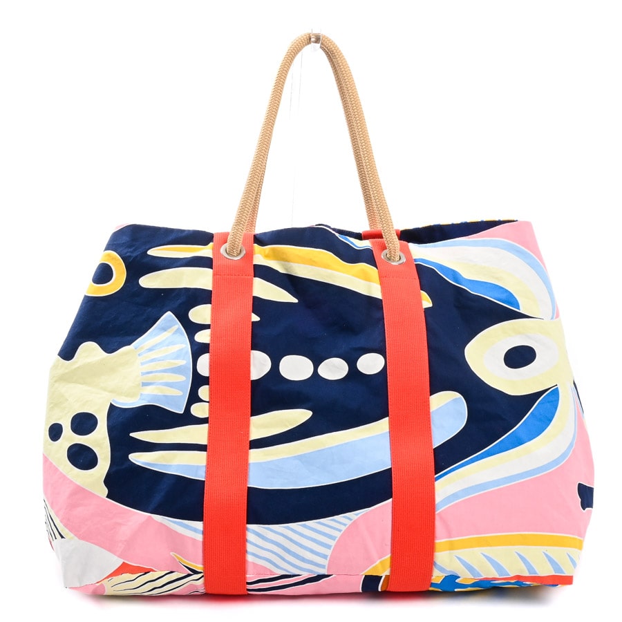 ビーチバッグ マルチ 約W48xH36xD29cm(実寸)