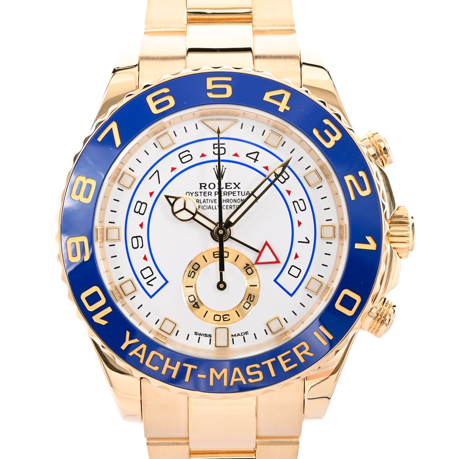 ヨットマスター2 ホワイト ケース:約44mm/ブレスサイズ:約18.5cm
