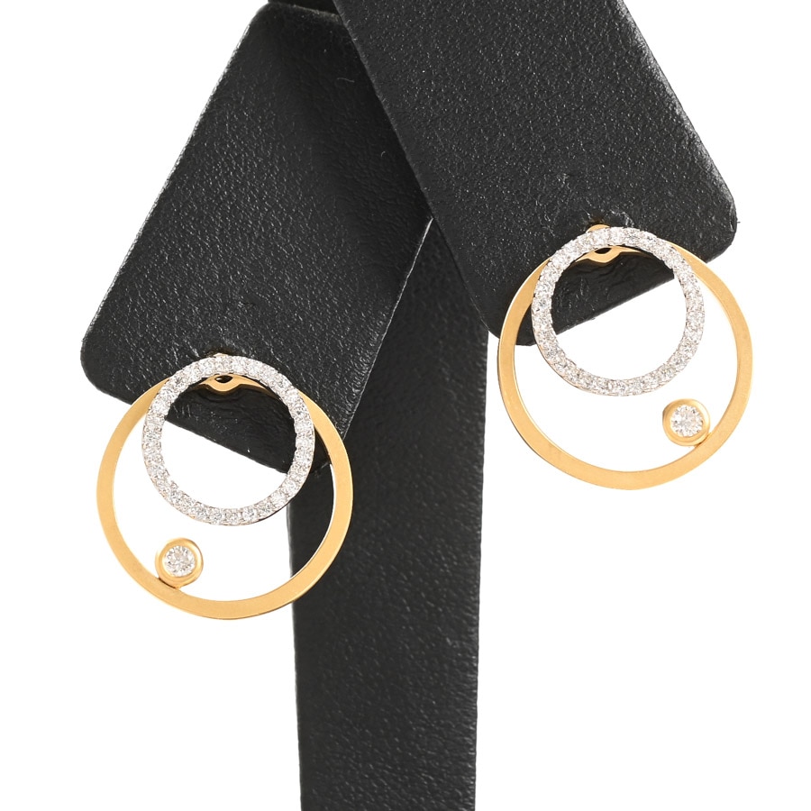 ダイヤ ピアス チャーム:直径最大約18.5mm