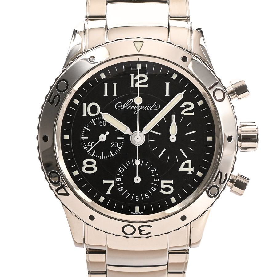 アエロナバル ブラック ケース:約39mm/ブレスサイズ:約17cm