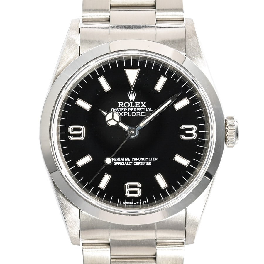 エクスプローラーI ブラック ケース:約36mm/ブレスサイズ:約18cm