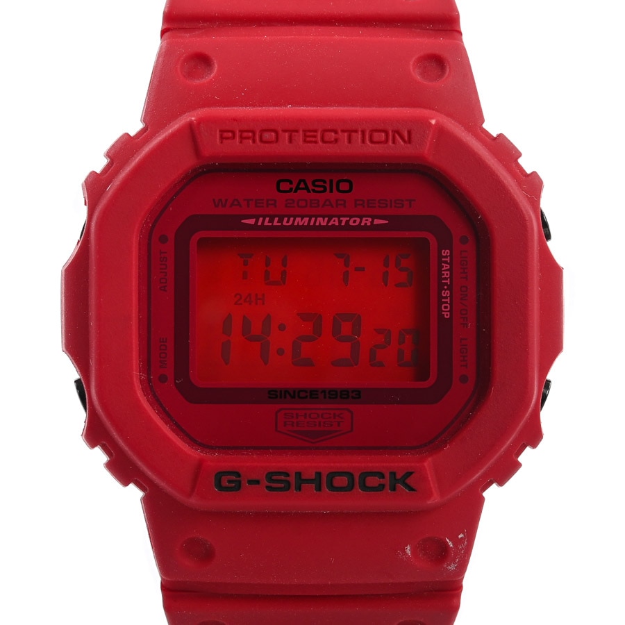 G-SHOCK G-SHOCK 35th Anniversary RED OUT レッド ケース:約43mm(実寸)
