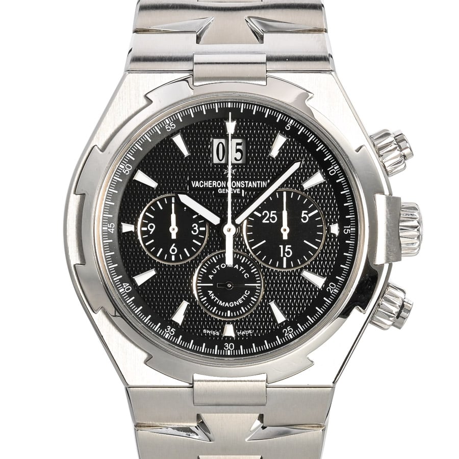 オーバーシーズ クロノグラフ ブラック ケース:約42mm/ブレスサイズ:約18.5cm