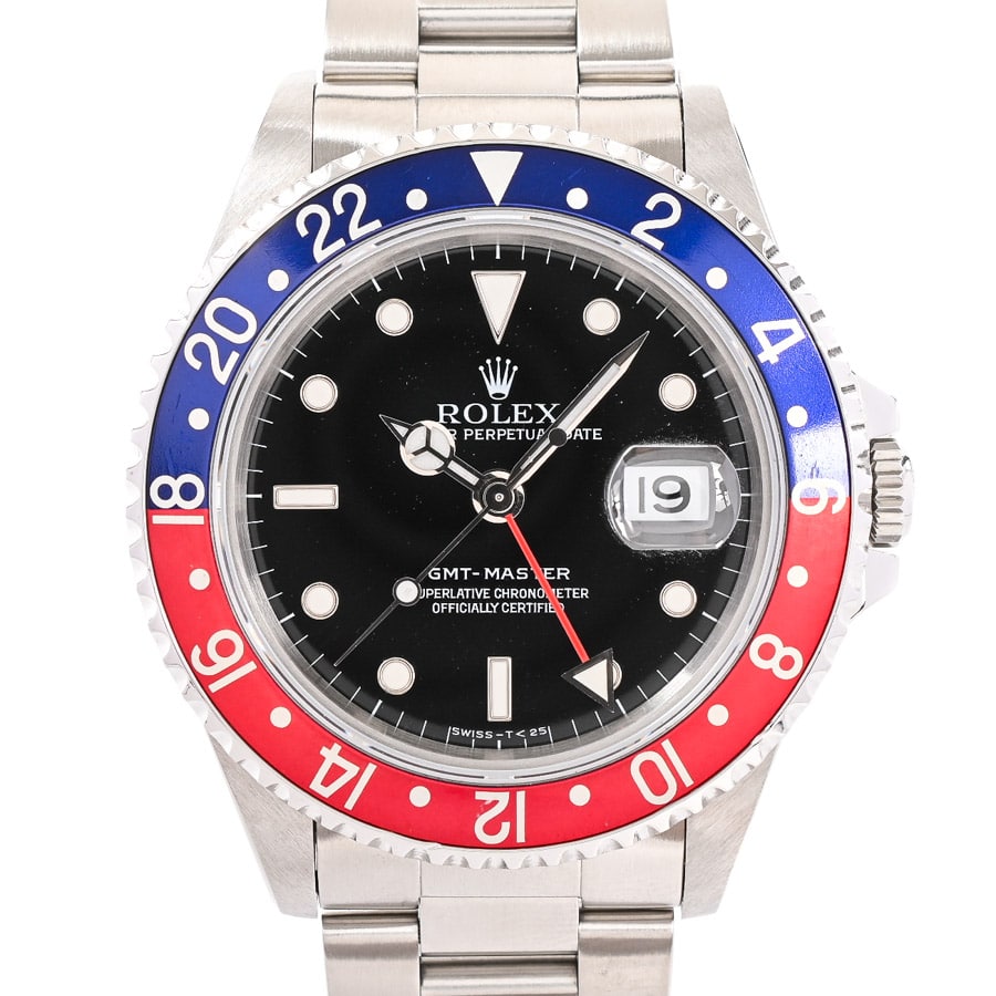 GMTマスター ブラック ケース:約40mm/ブレスサイズ:約18.5cm