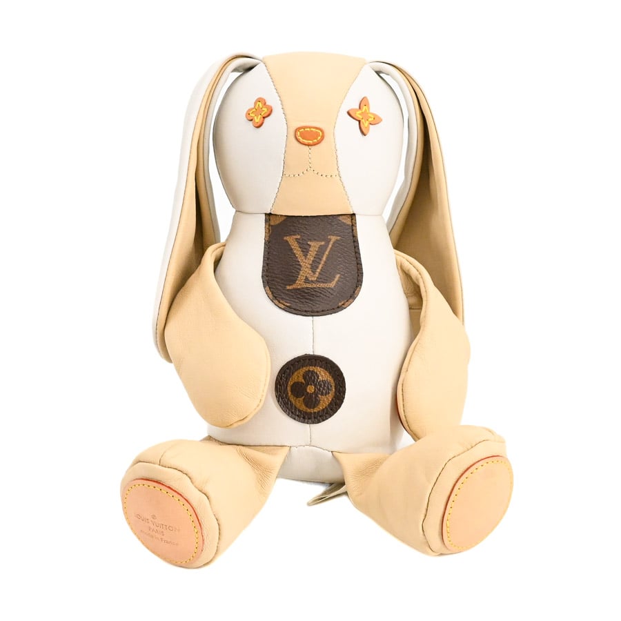 ドゥドゥルイス ホワイト / ベージュ 最大幅約W10xH24cm(実寸)