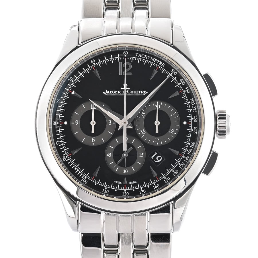 マスター クロノグラフ ブラック / ベルトカラー：ステンレス ケース:約39mm(実寸)/ブレスサイズ:約19cm
