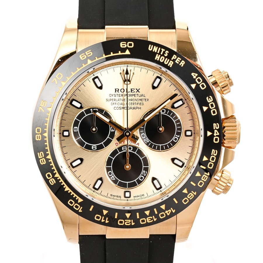 デイトナ シャンパン・ブラック ケース:約40mm/ブレスサイズ:約17.5cm