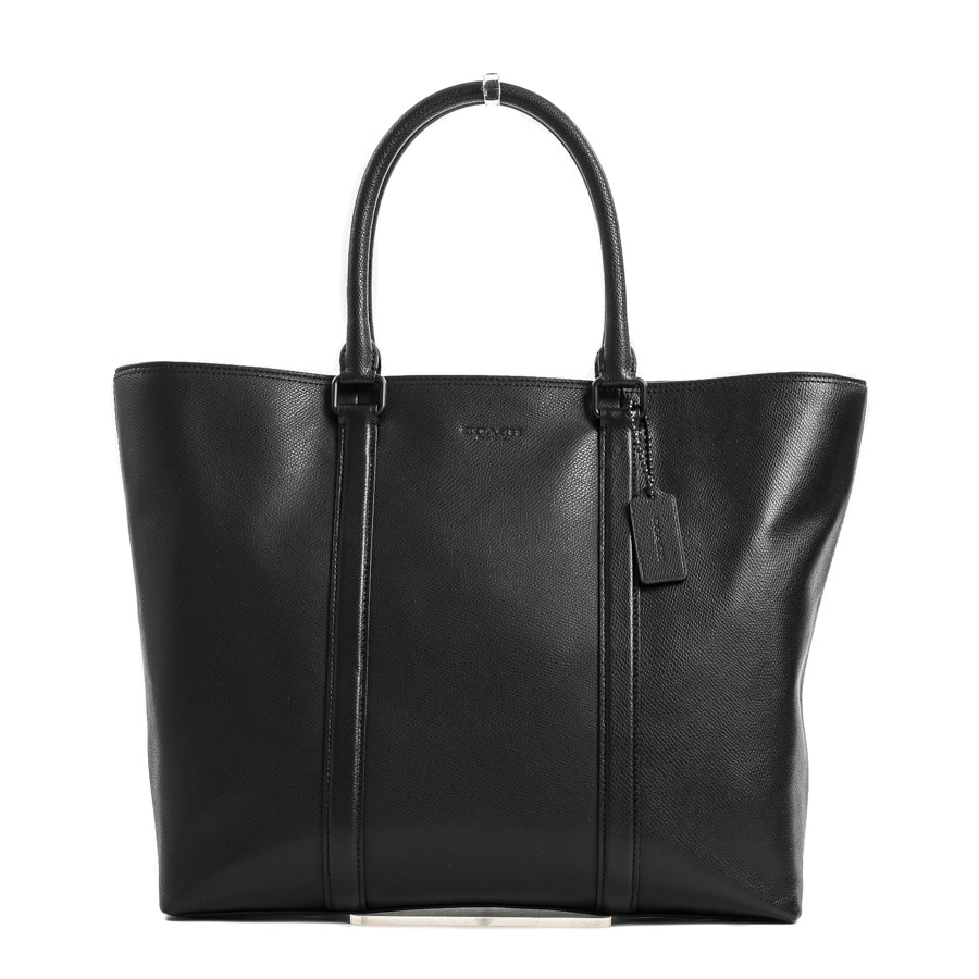 メトロポリタントートバッグ ブラック 約W36xH32xD13cm(実寸)