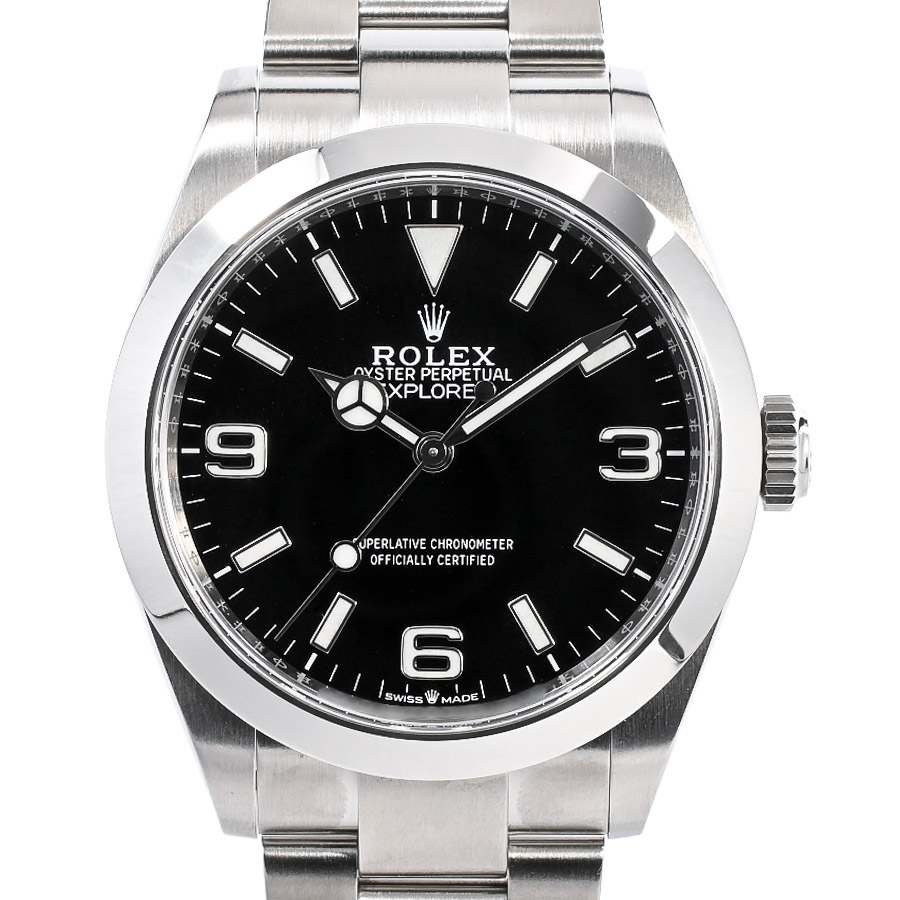 エクスプローラー40 ブラック369 ケース:約40mm/ブレスサイズ:約18.5cm