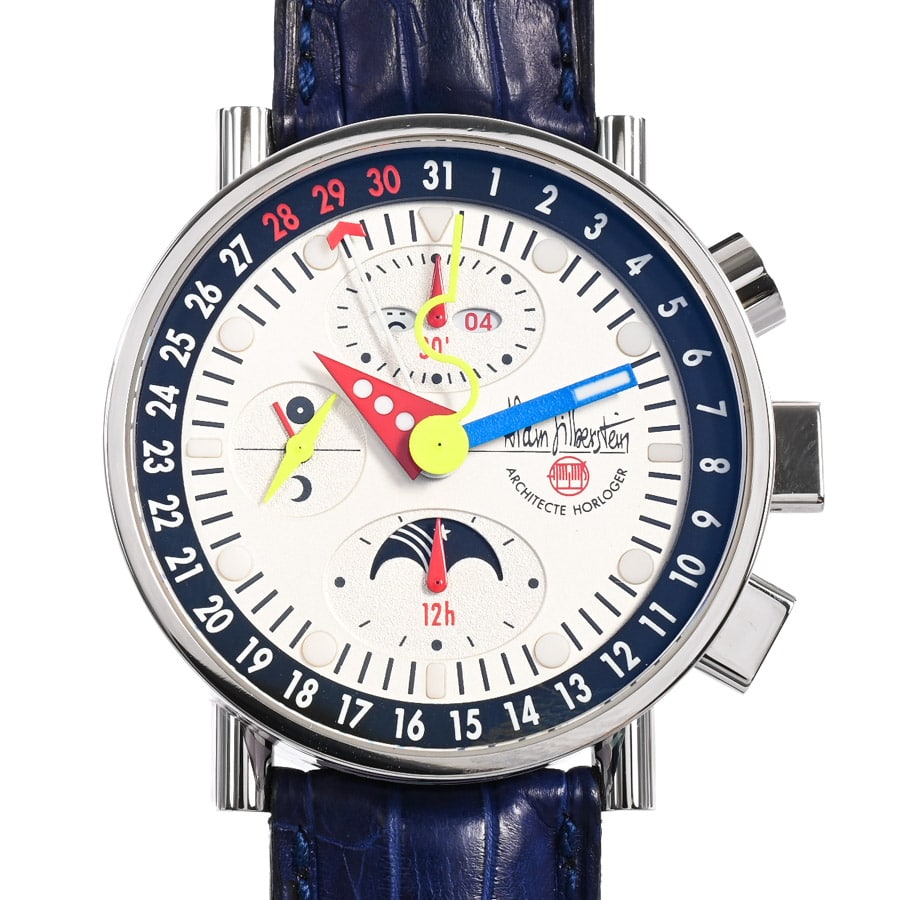 クロノB2ラック ライラック シルバー ケース:約41mm(実寸)