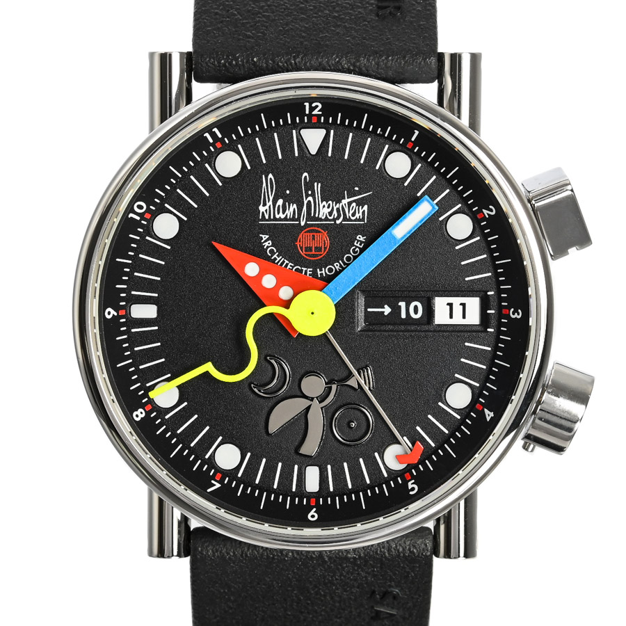ル レヴェイユ GMT ブラック ケース:約37mm(実寸)