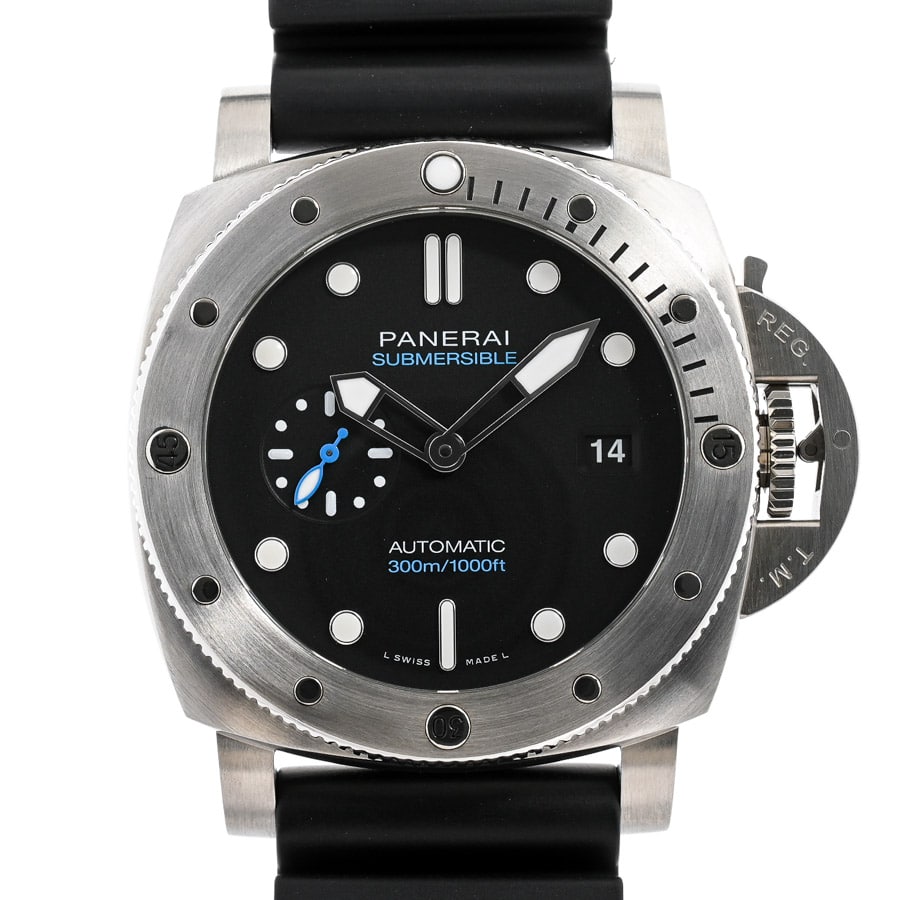 サブマーシブル クアランタクアトロ ブラック / ベルトカラー：ブラック ケース:約44mm
