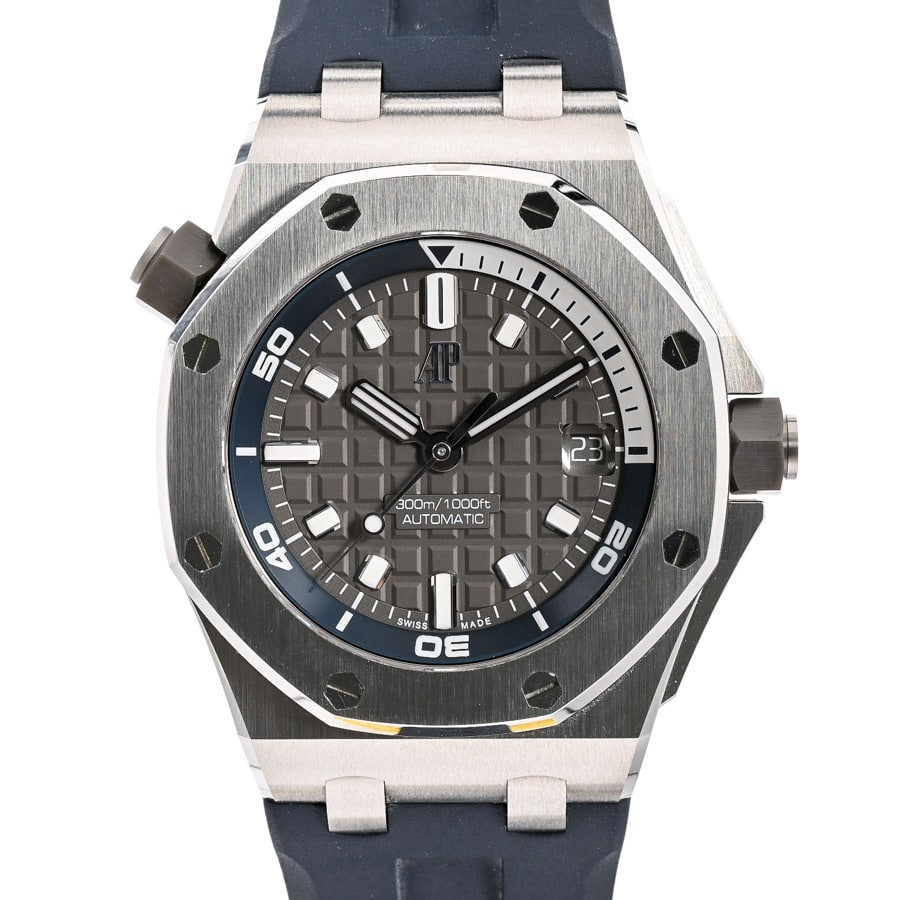 ロイヤルオーク オフショア ダイバー グレー / ベルトカラー：ブルー ケース:約42mm
